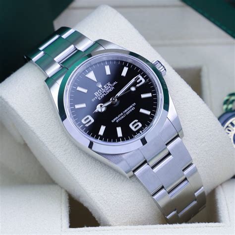 rolex explorer in stock|rolex explorer models.